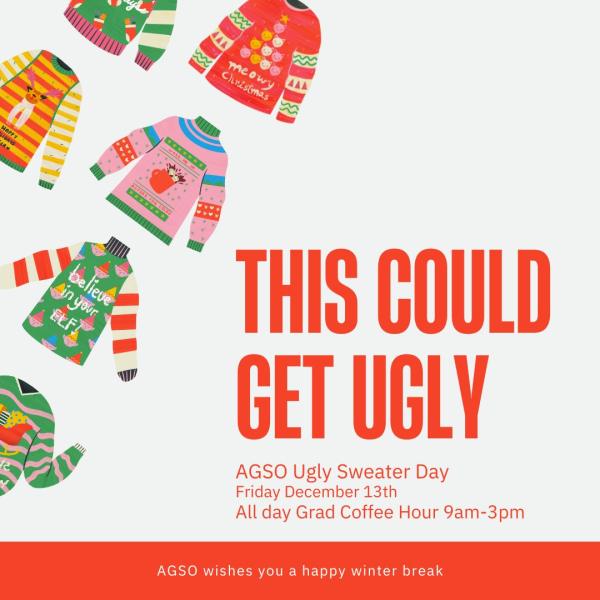 Ugly Sweater Coffee Flyer