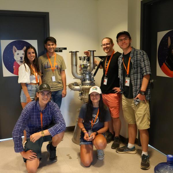 AISES members touring Ursa Major