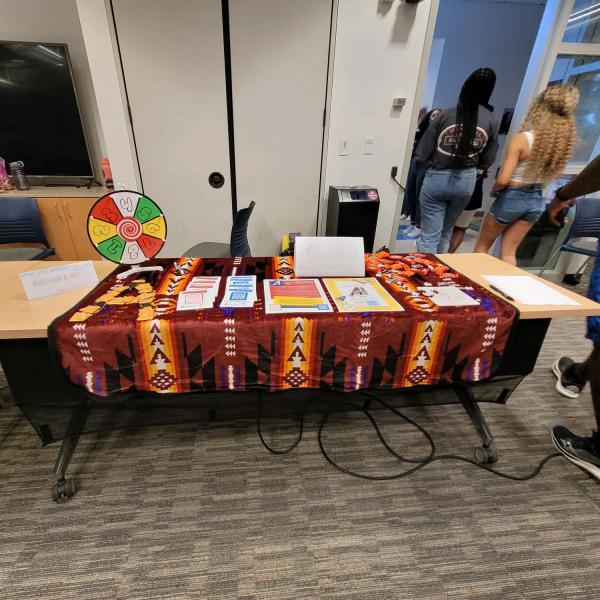 booth setup