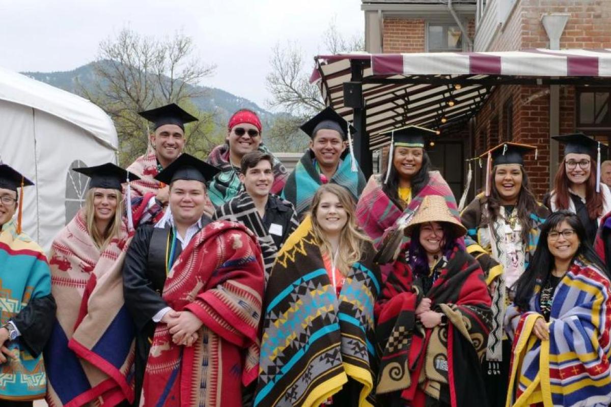 Native student group photo