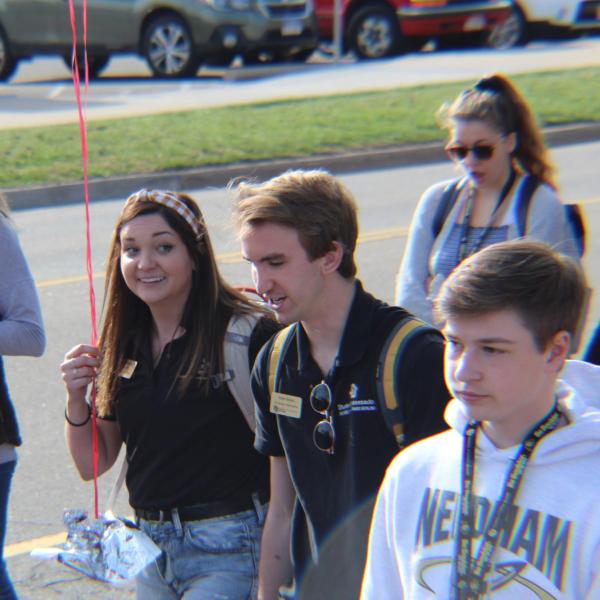 Ambassadors at Admitted Student Day 2019