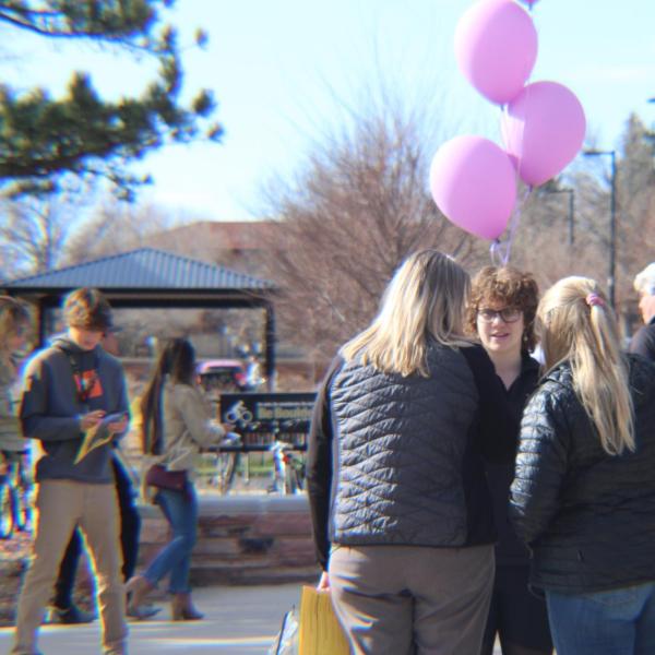 Ambassadors at Admitted Student Day 2019