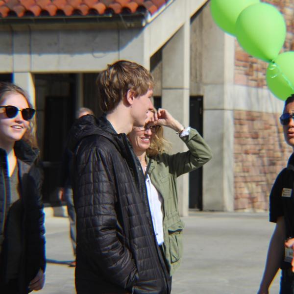 Ambassadors at Admitted Student Day 2019