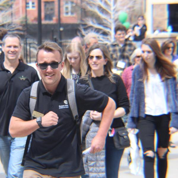 Ambassadors at Admitted Student Day 2019