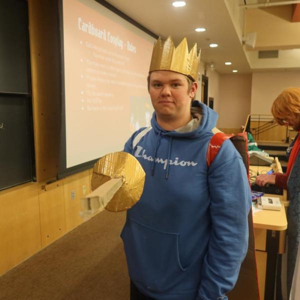 Cardboard Cosplay 6