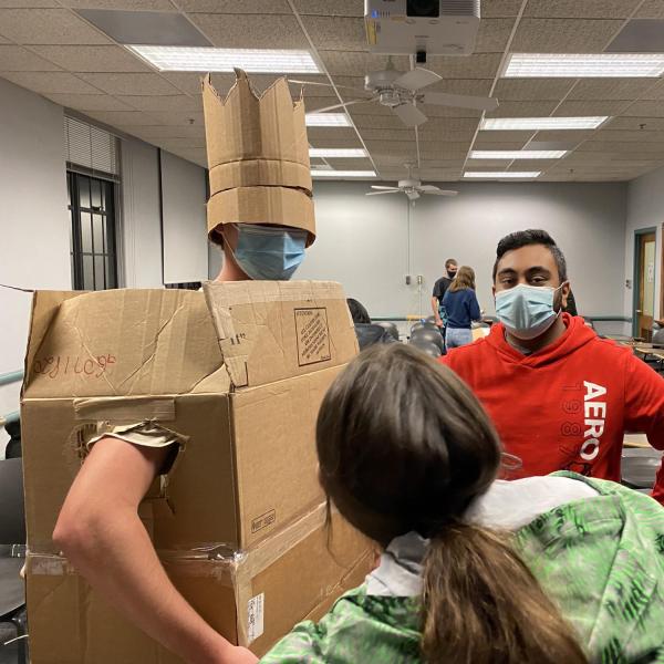 Cardboard Cosplay