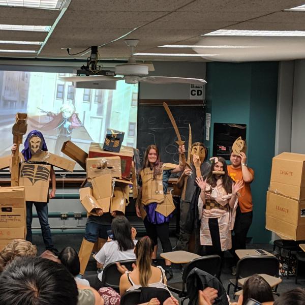 Cardboard Cosplay