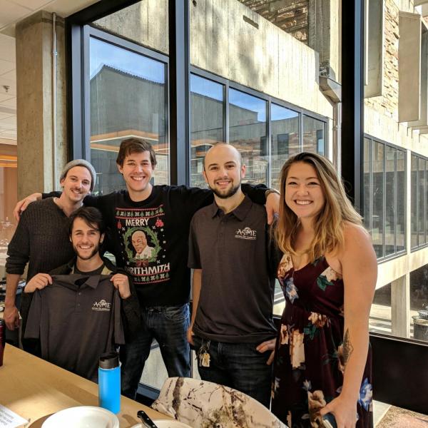 ASME Finals Week Waffle Table CU Boulder