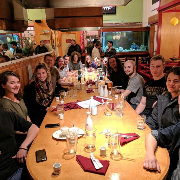 ASME Professor Student Dinner CU Boulder