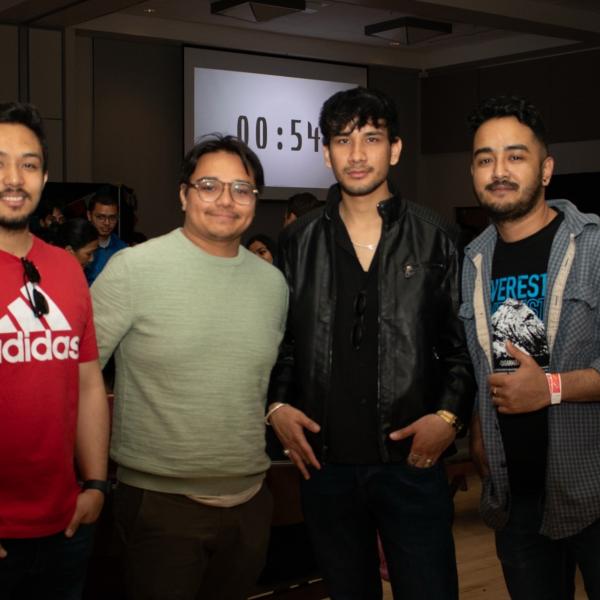 Attendees at Nepal Night.