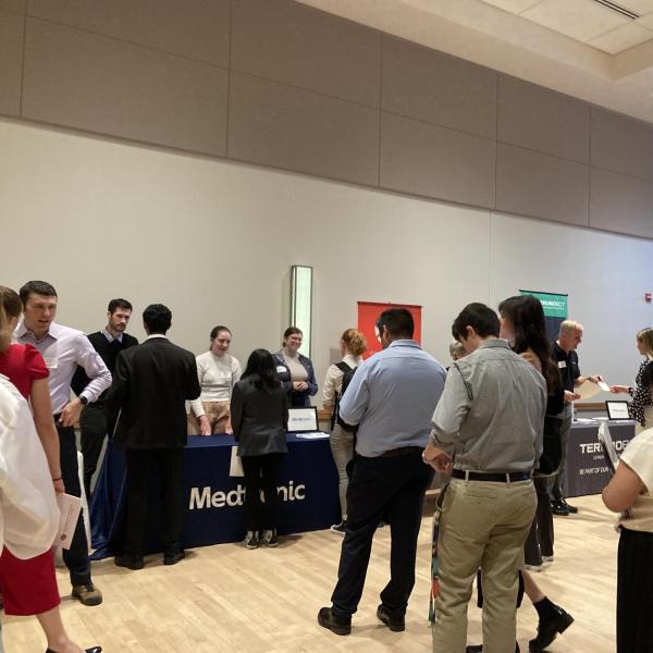 Career Symposium Tabling Medtronic