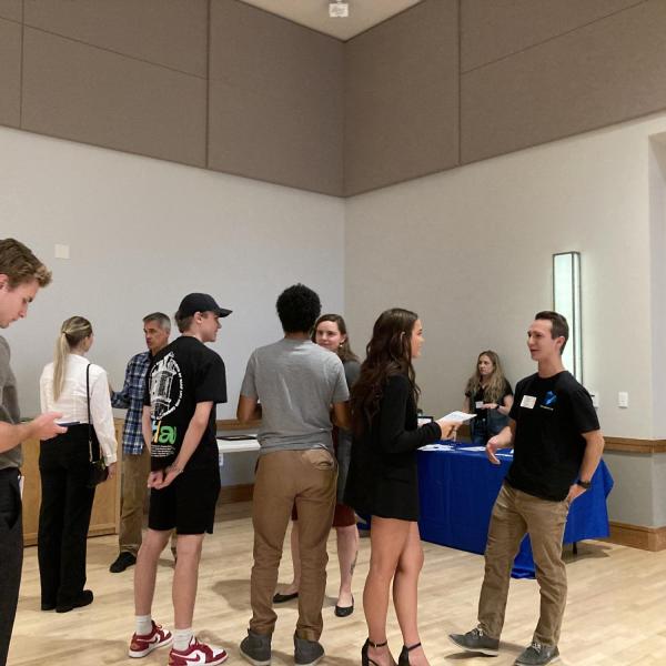 Career Symposium Tabling Tensentric