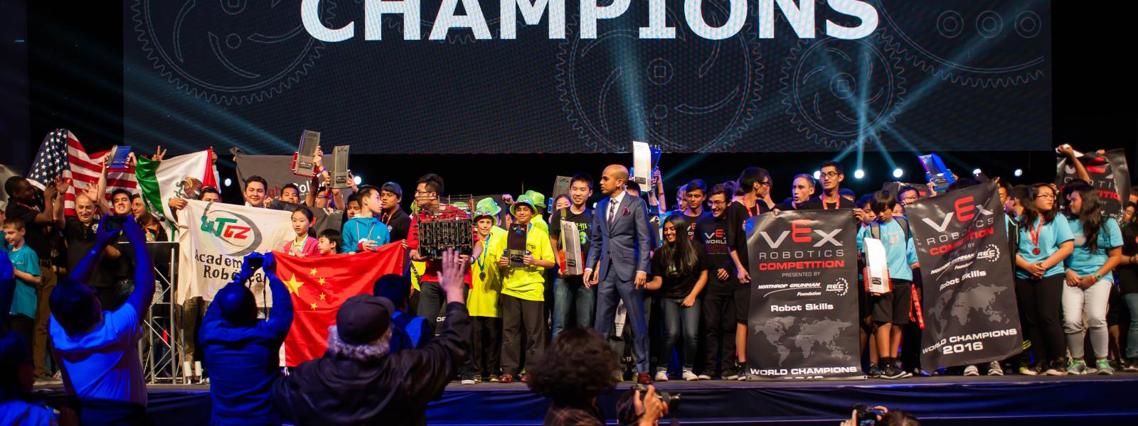 VEX Worlds Champions Photo