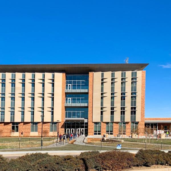 CU Boulder Aerospace building front