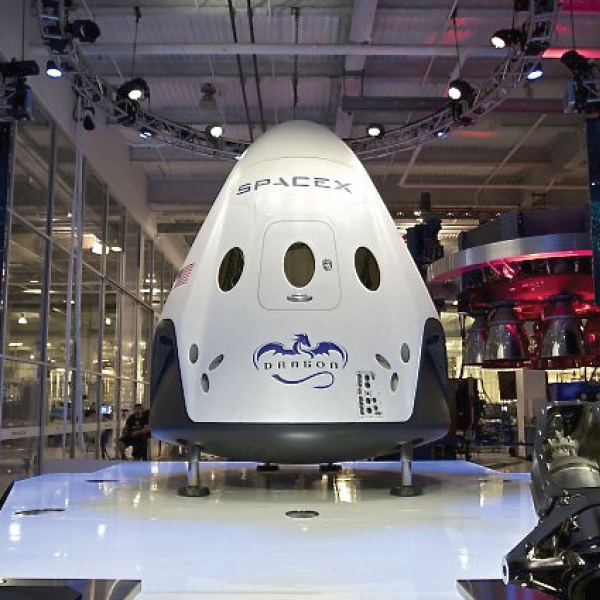 “Unveiling the SpaceX Dragon 2” by jurvetson is licensed under CC BY 2.0