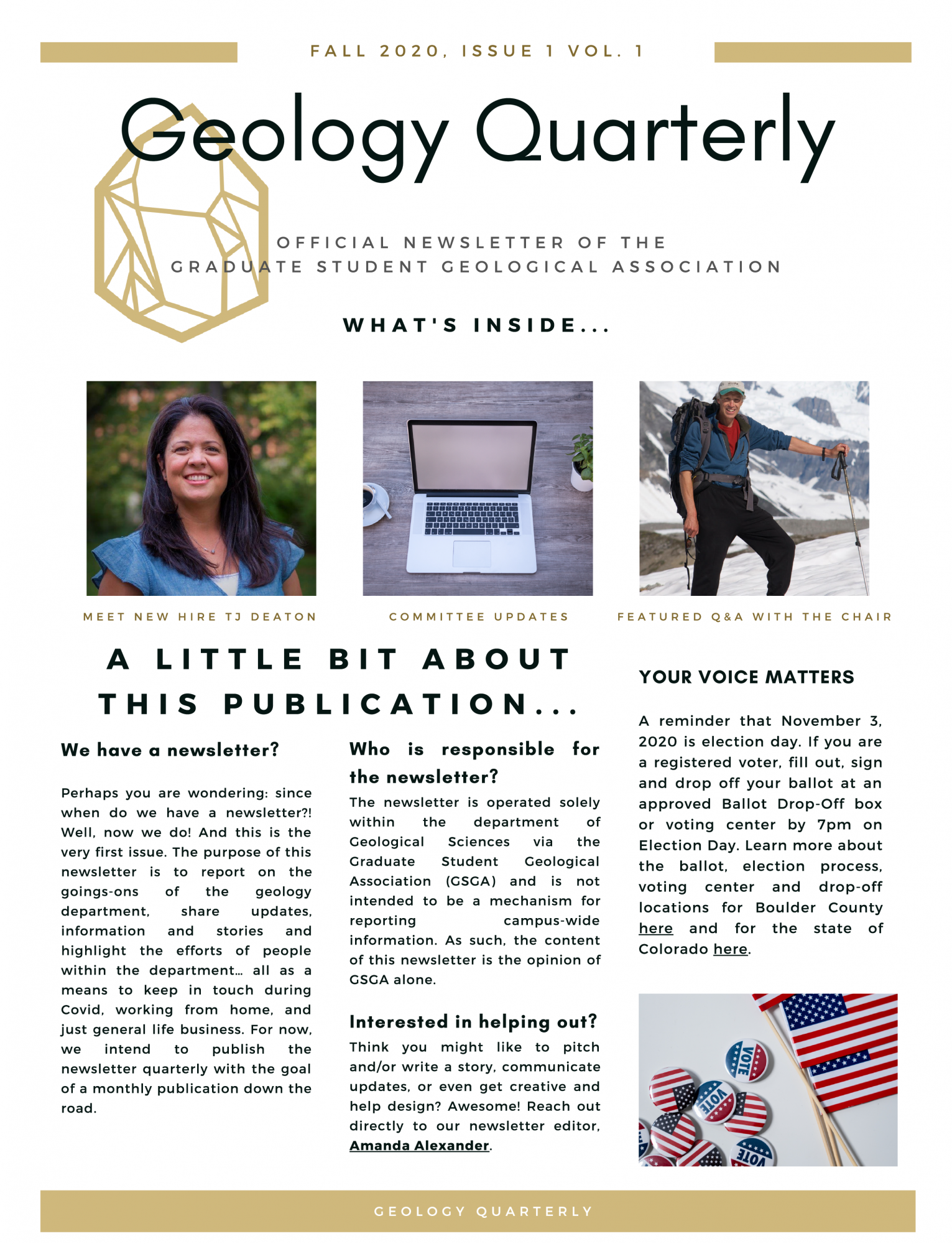Fall 2020 newsletter page 1