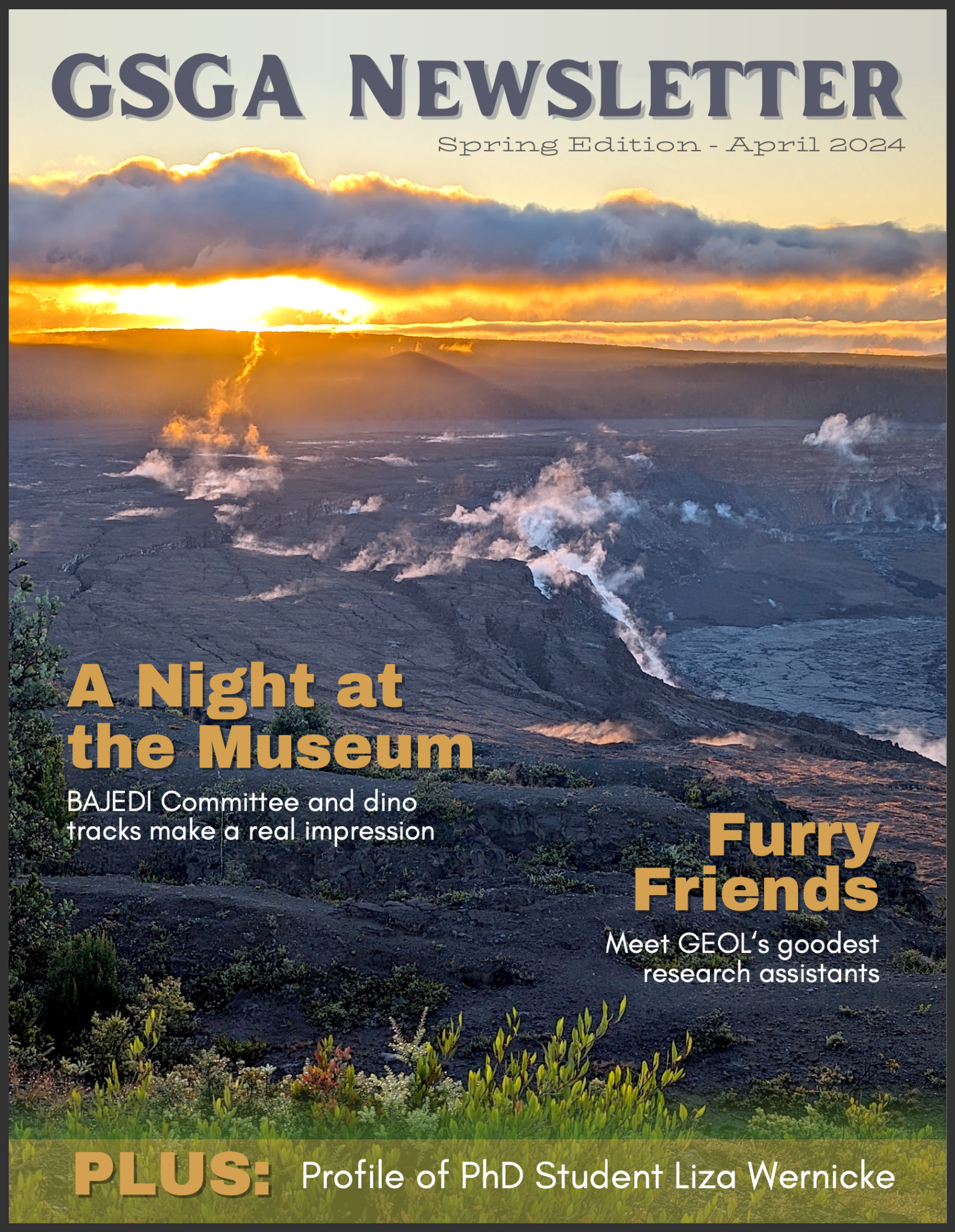 Spring 2024 newsletter cover