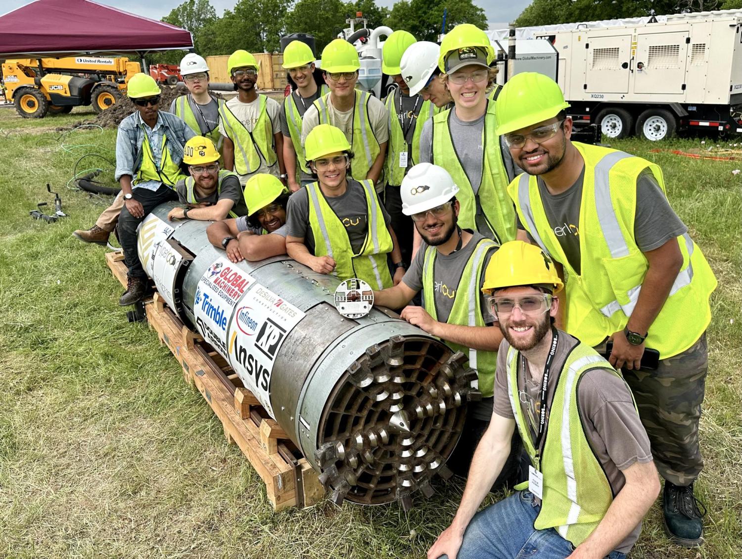 CU Hyperloop 2023 Not-A-Boring-Competition team