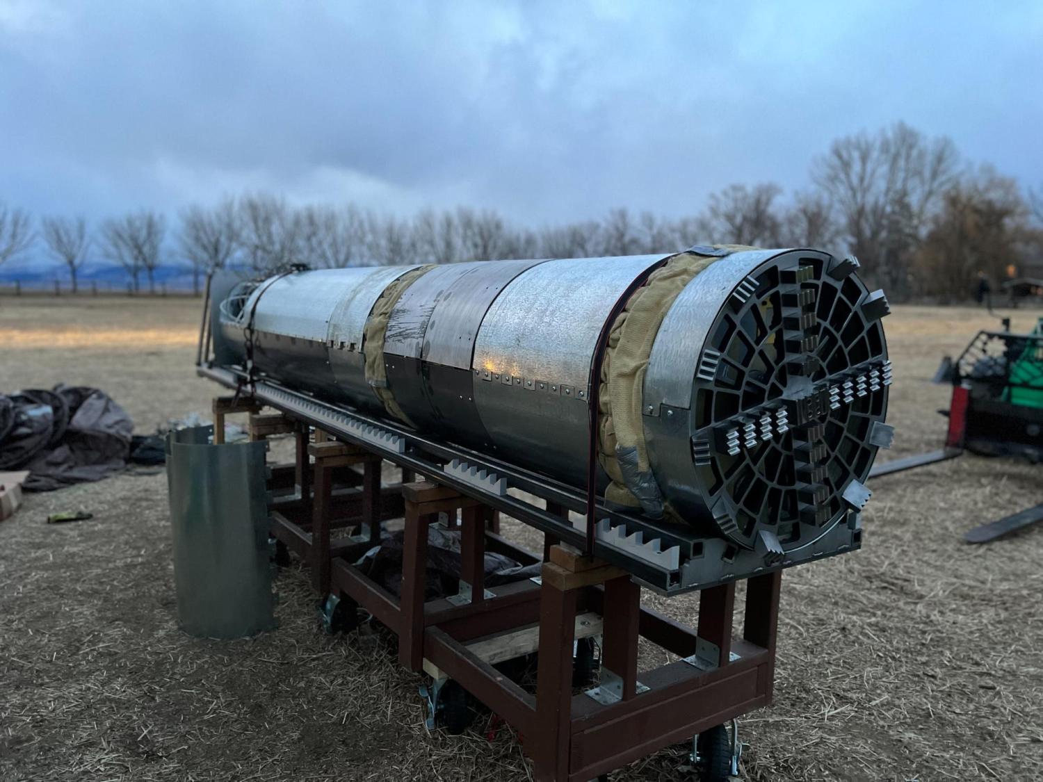 TBM At Dig Site