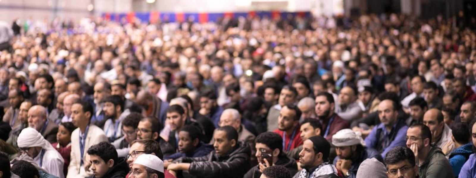 Crowd of people at MAS ICNA