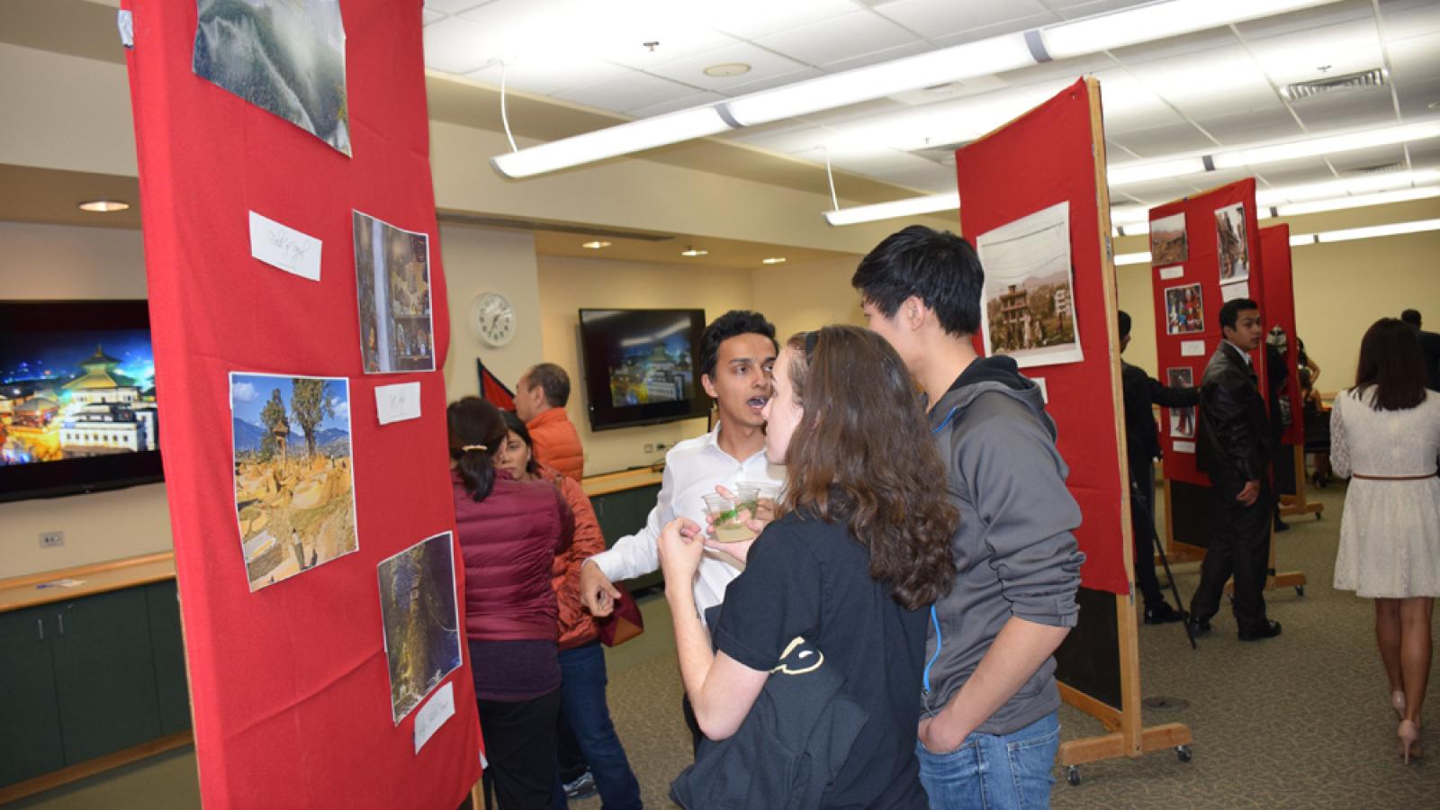 Glimpse of Nepal exhibit
