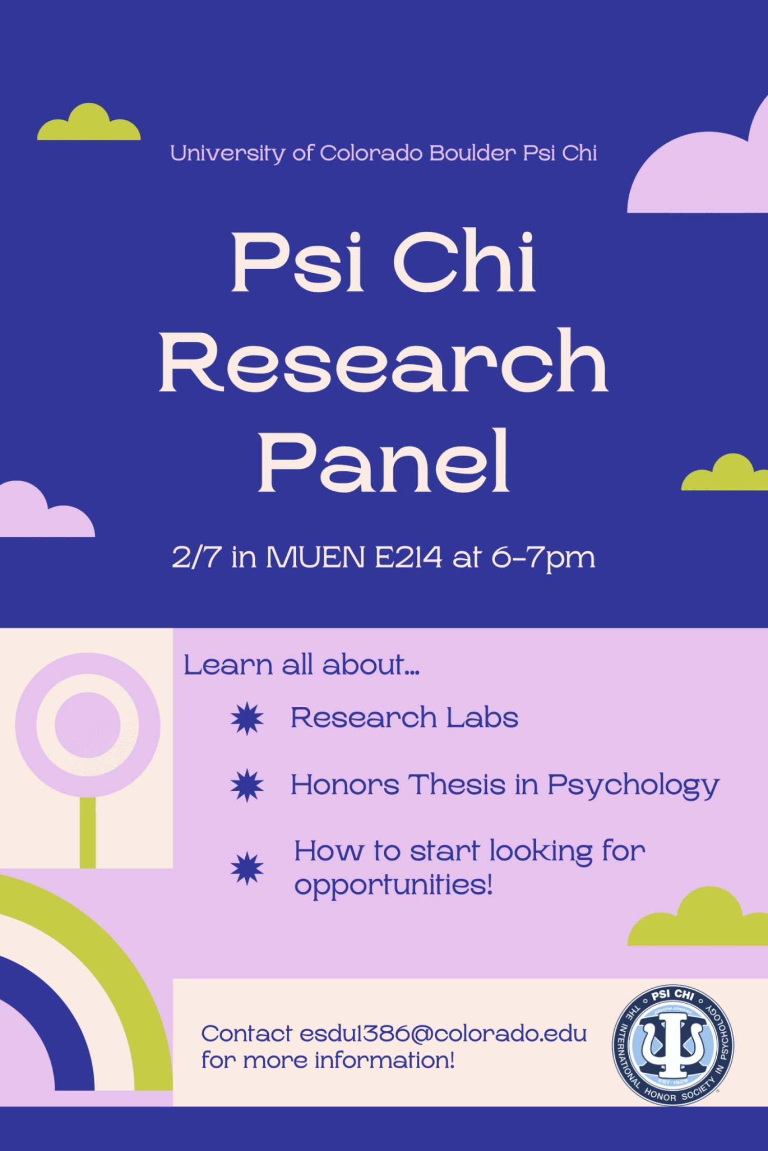 research panel flyer