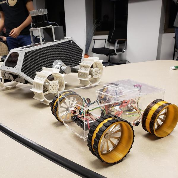 Student-built rover as part of the Colorado Space Grant Robotics Challenge