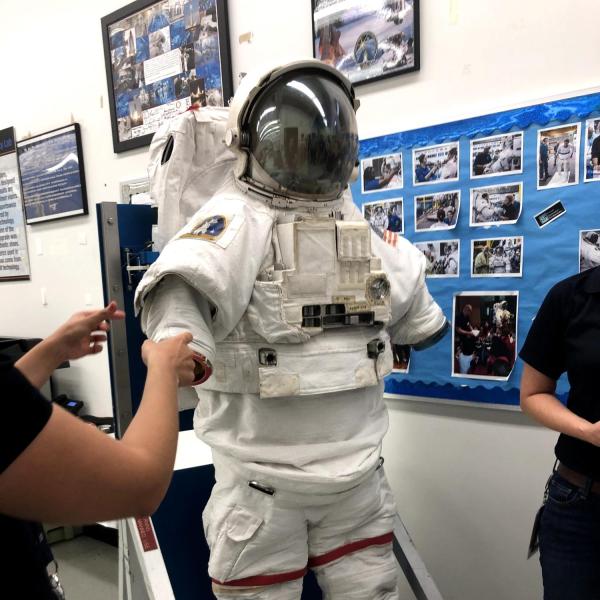 Spacesuit mock-up