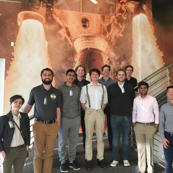 CUSEDS posing in Washington DC during Space Vision conference