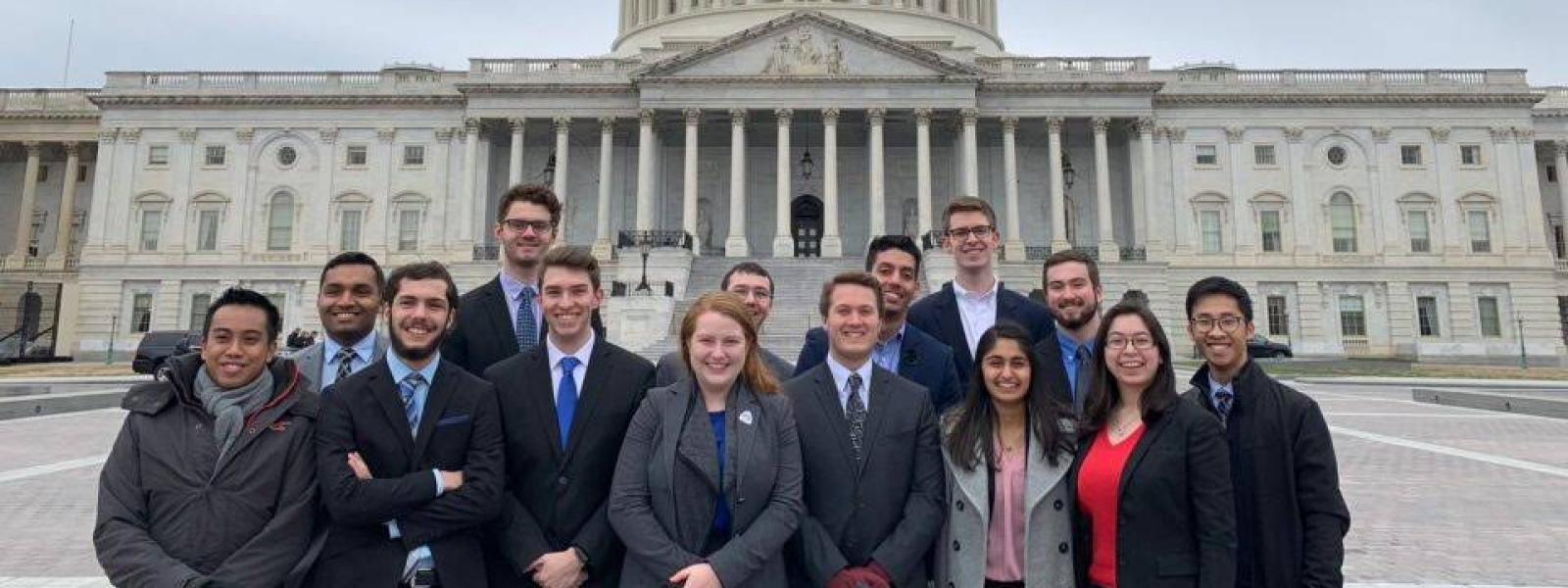 SEDS Members on a trip to DC