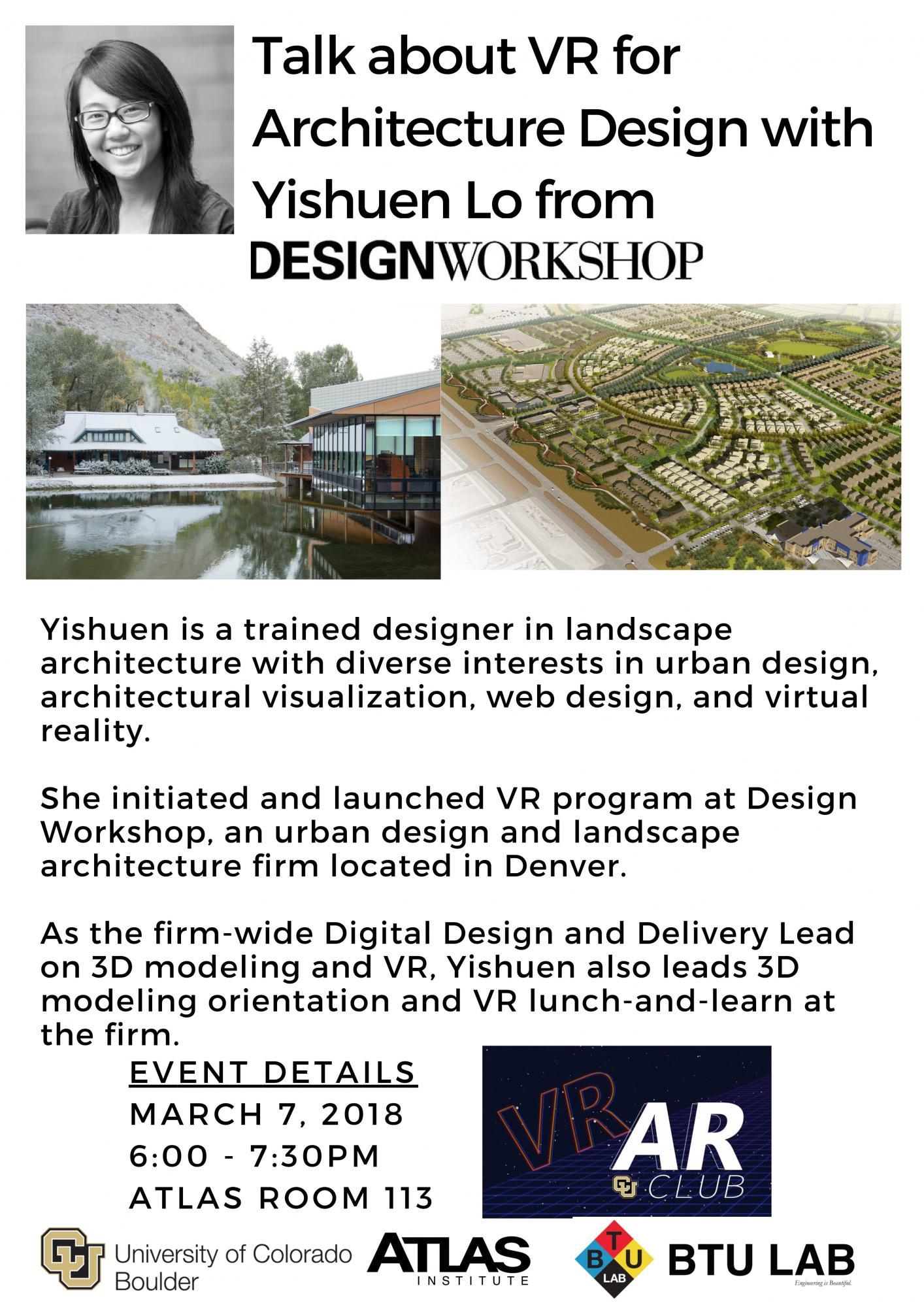 VR Architecture talk with Yisheun Lo from Design Workshop