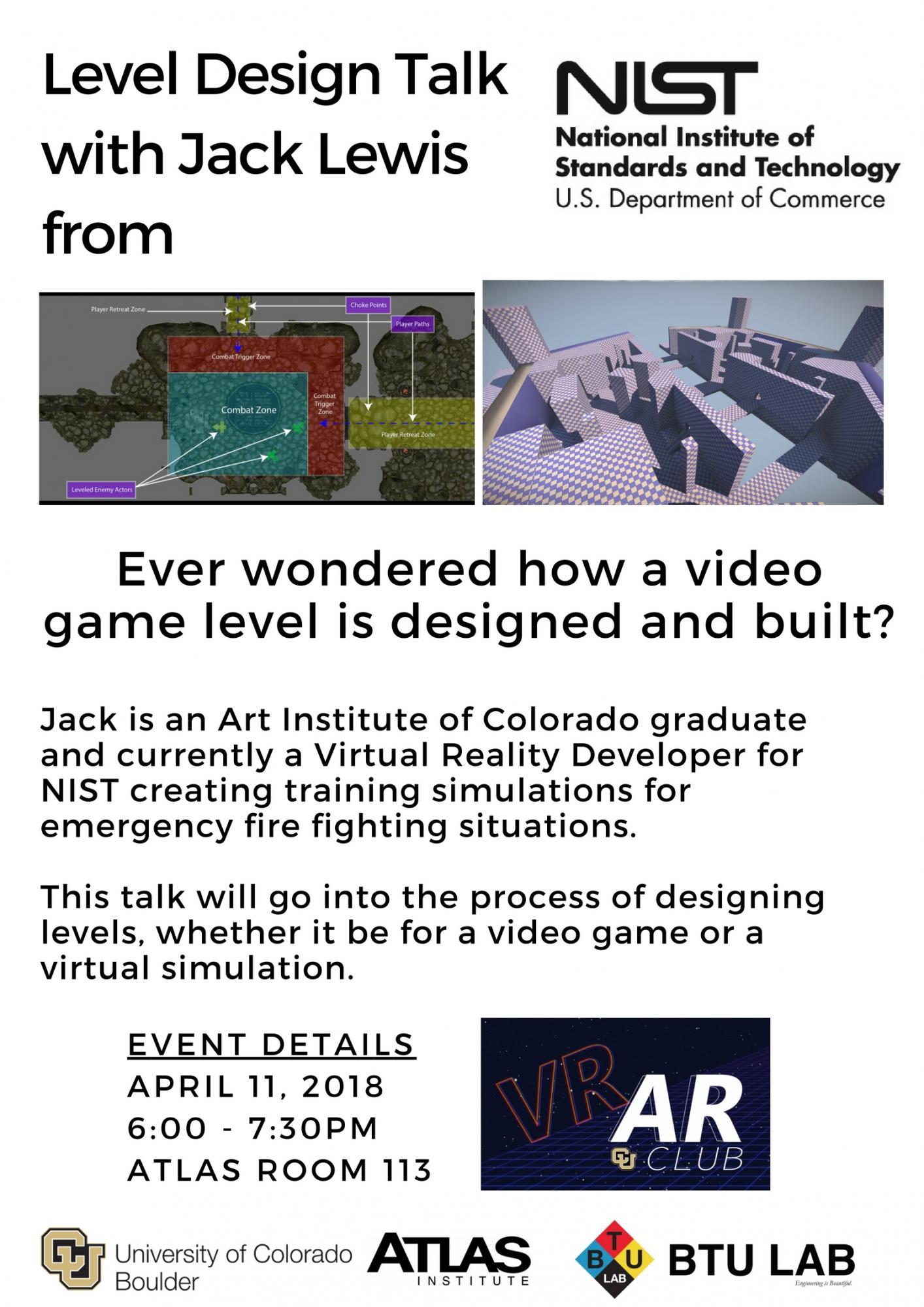 Level design with Jack Lewis from NIST