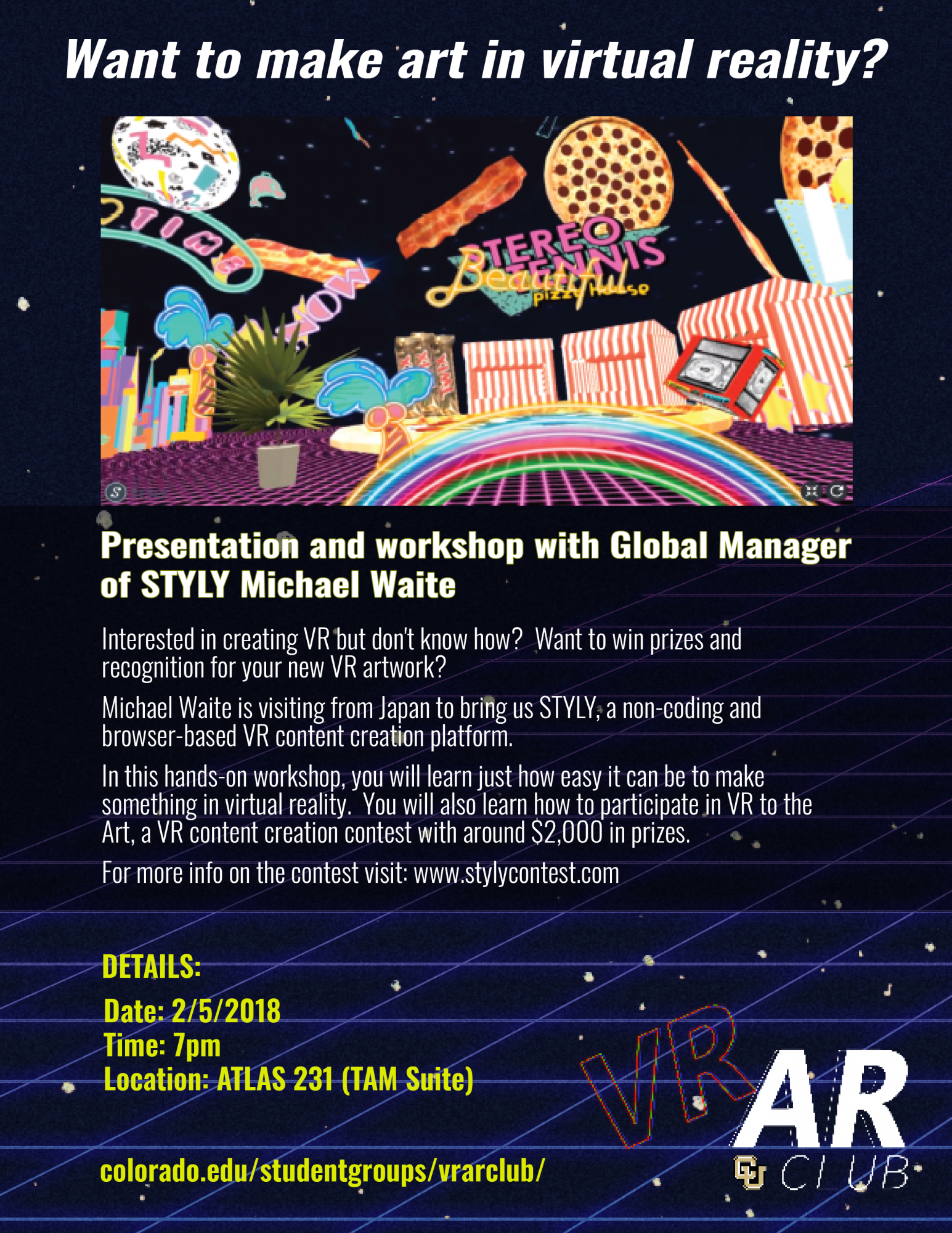 STYLY Workshop with Michael Waite