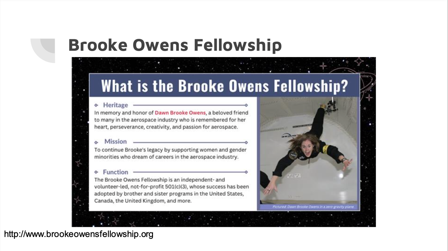 What is a brooke owens fellowship