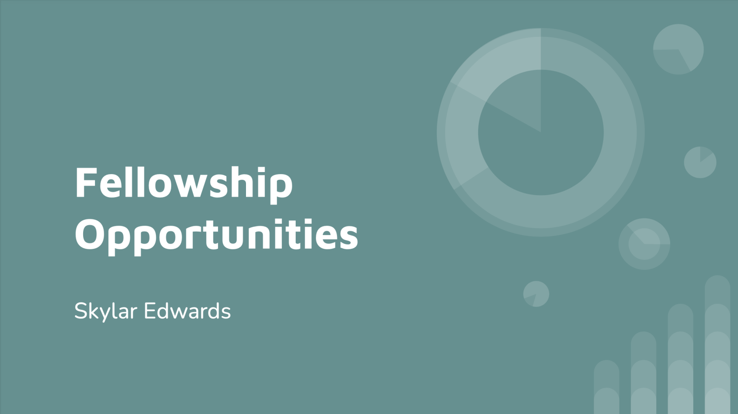 Research Vs. Internship Event Presentation Slides Intro