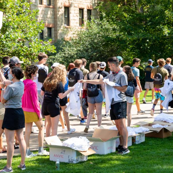 College Day on campus