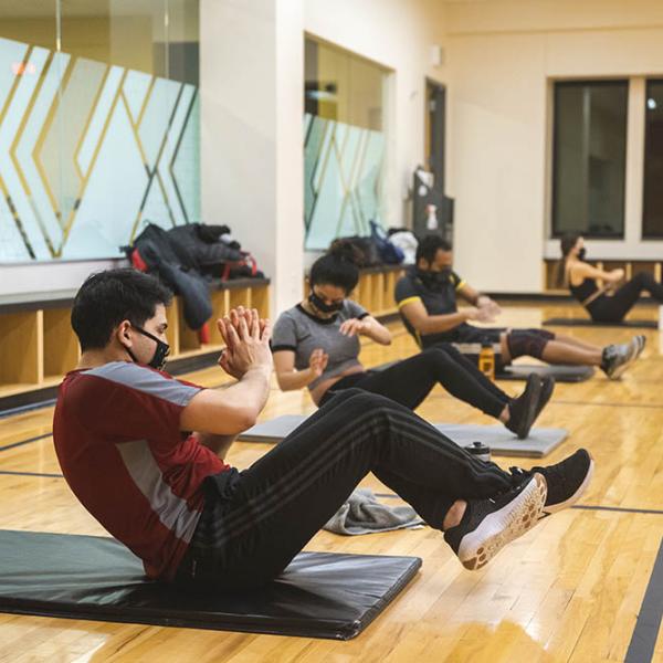 Core Training at the Student Rec Center