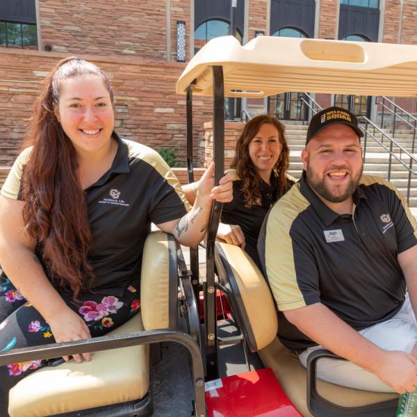 Residence Life staff during Move-In