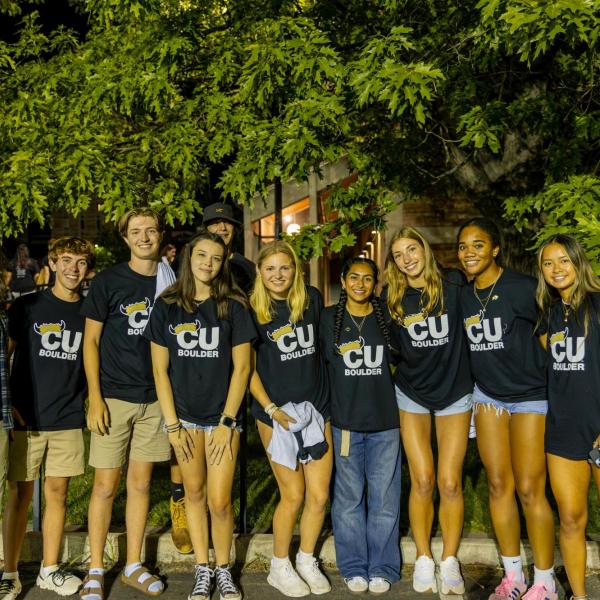 students at Spirit Night