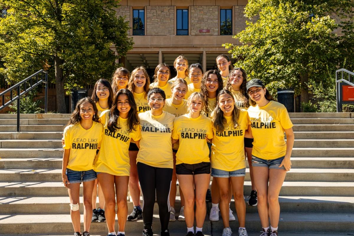 A group photo of journey leaders at CU Boulder