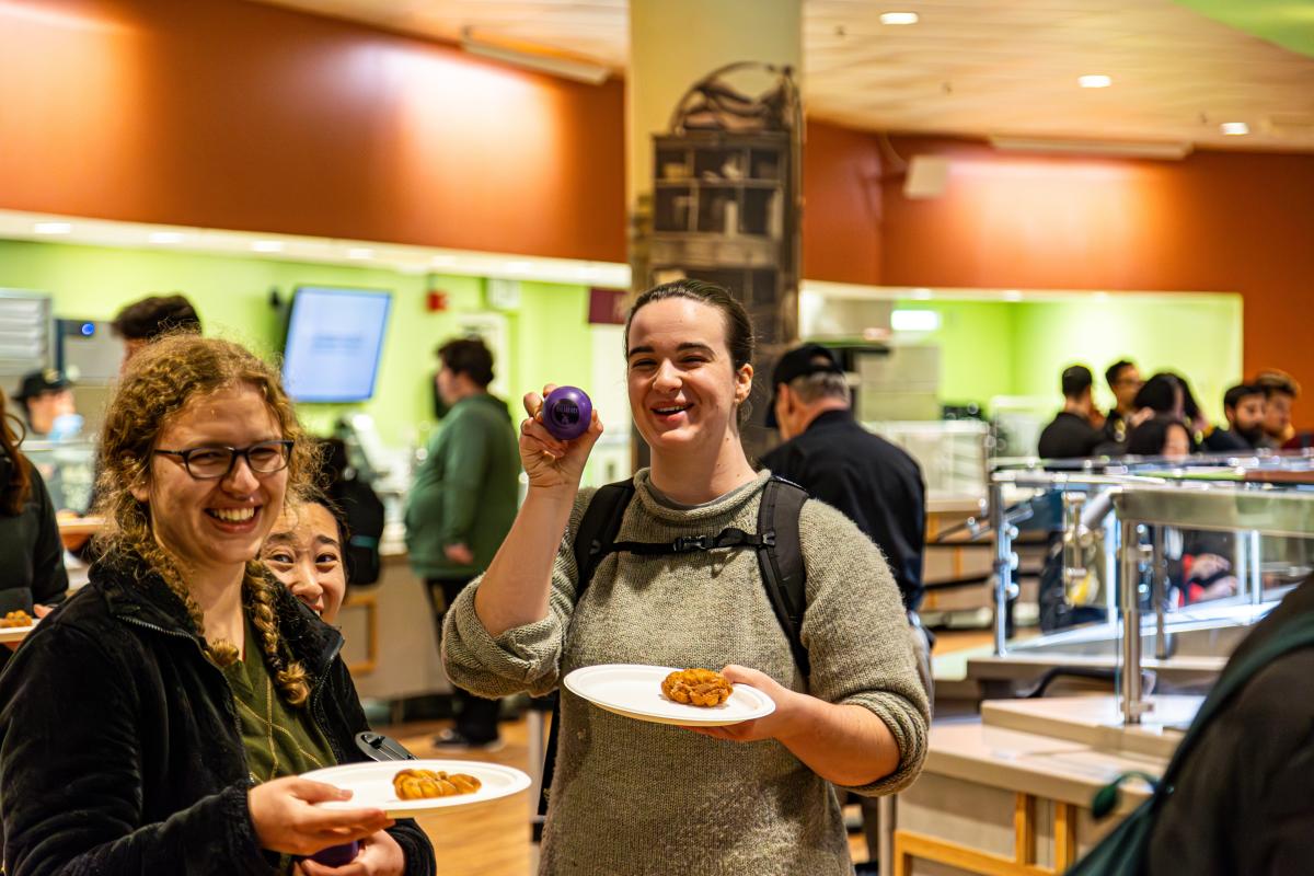 Students attend Late Night Breakfast