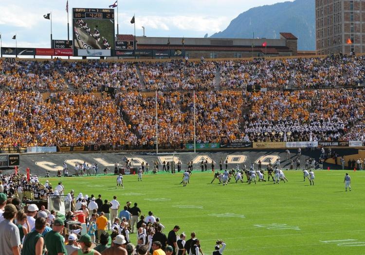 A CU Buffs football game