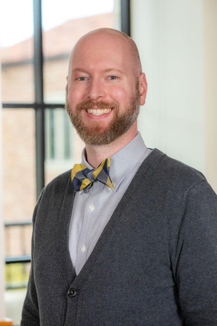 Devin Cramer, acting dean of students and associate vice chancellor for student affairs
