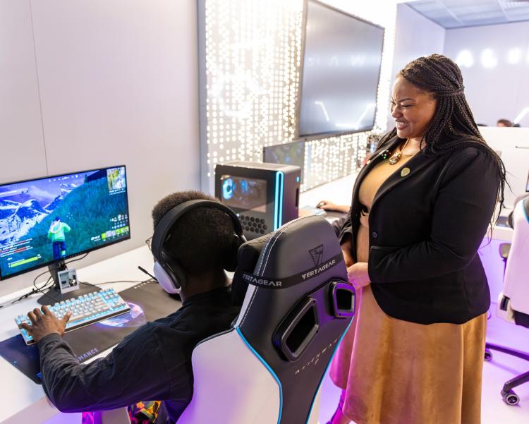 Gaming lounge