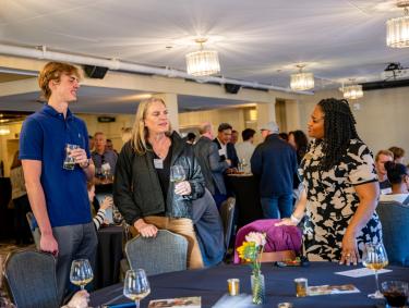 Parent leadership reception