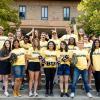 A group photo of journey leaders at CU Boulder