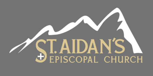 stylized text 'St. Aidan's Episcopal Church'