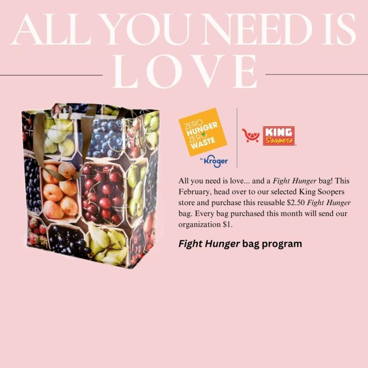 Fight Hunger bag program graphic