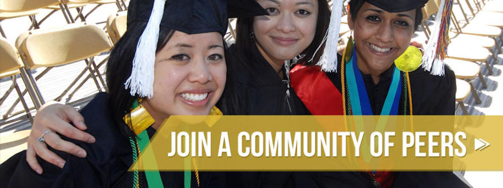 Graduating students: Join a Community of Peers