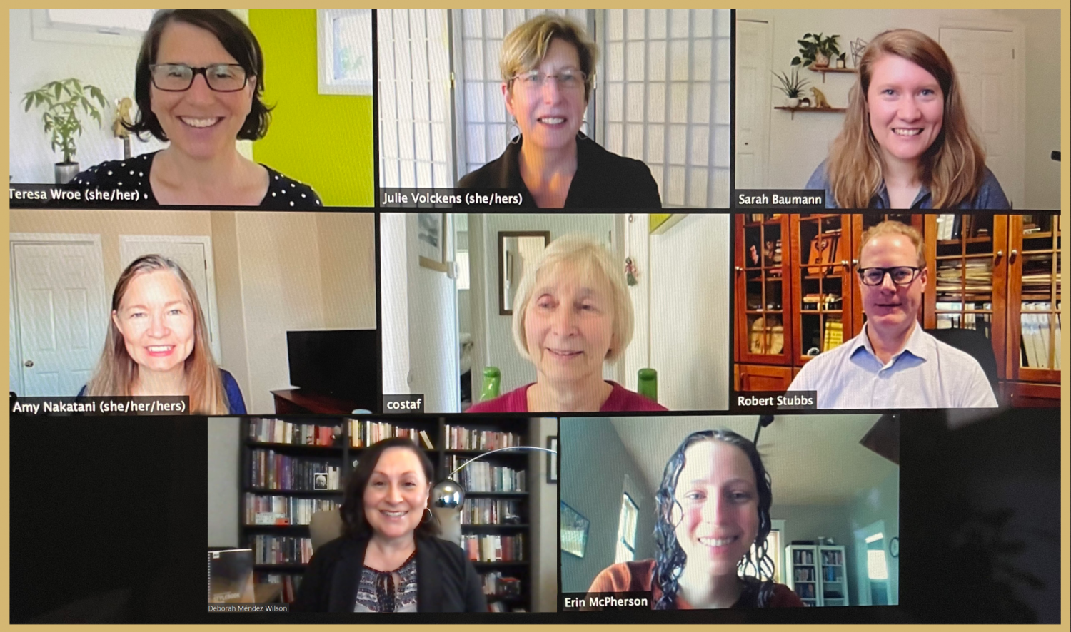 OIEC, ODA and SRC staff working to roll out the survey on campus in October include Teresa Wroe, Julie Volckens, Sarah Baumann, Amy Nakatani, Fran Costa, Robert Stubbs, Deborah Méndez Wilson and Erin McPherson.